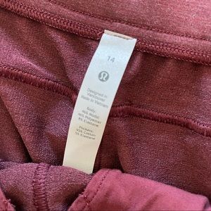 NWT lululemon inner glow shorts